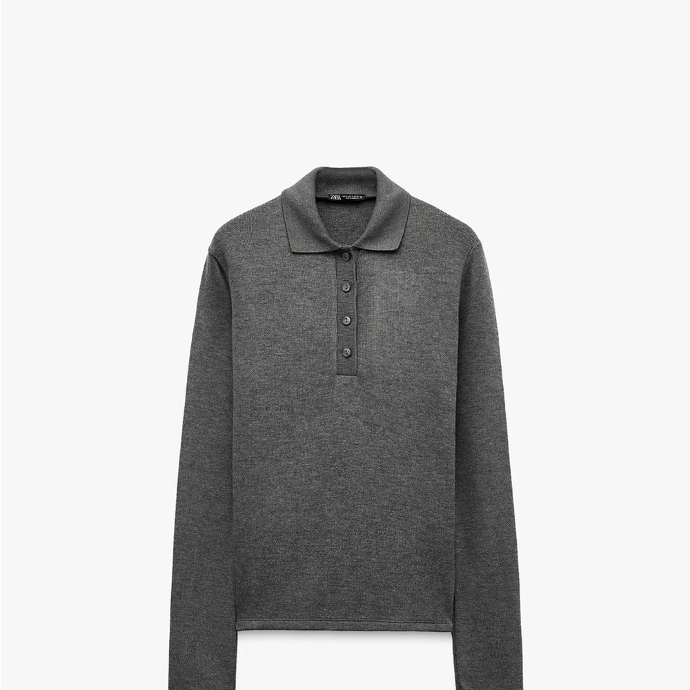 ZARA SOFT POLO NECK SWEATER SIZE M NWT
